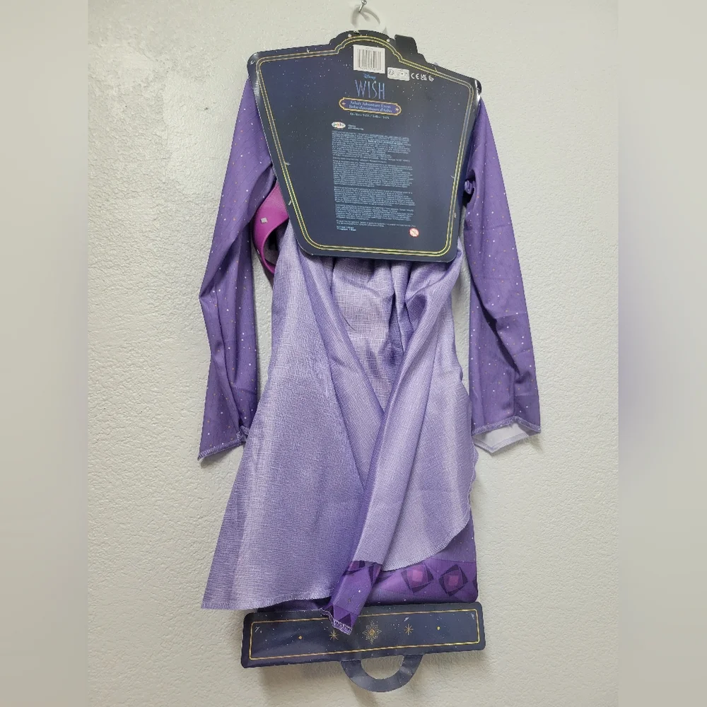 Disney Girls Wish Asha Adventure Dress 4-6x Nwt - Picture 5 of 5